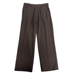 Banana Republic Dress Pants Men's 32/30 Chocolate Brown All Wool